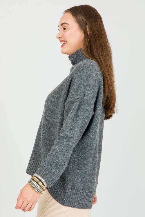Shea Sweater, Charcoal