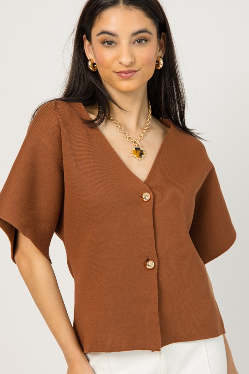 Jess Button Cardi, Brown - 0105-110.jpg