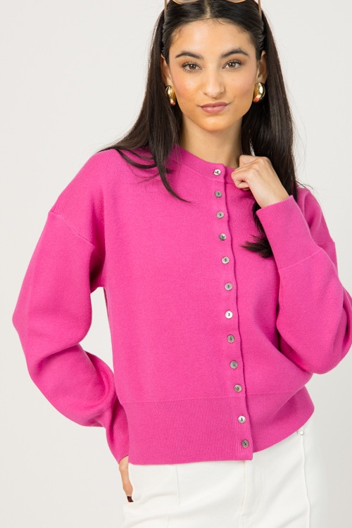 Kendall Button Cardigan, Magenta - 0105-141.jpg