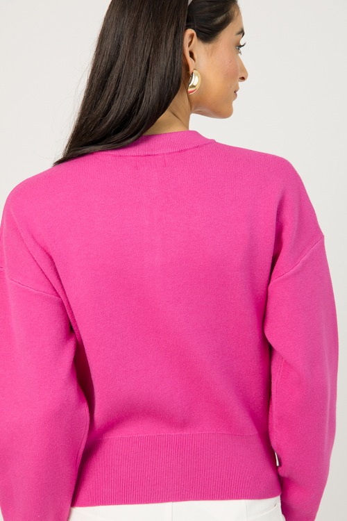 Kendall Button Cardigan, Magenta - 0105-143.jpg