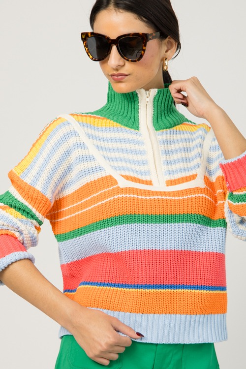 Multi-Color Half Zip Sweater - 0105-9.jpg