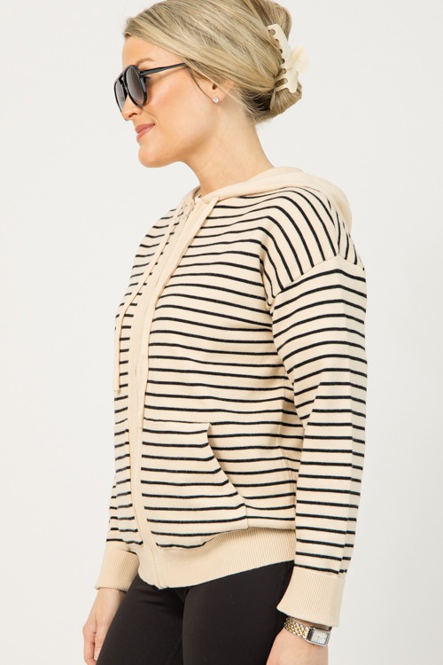 Striped Hooded Zip Jacket - 0106-28.jpg
