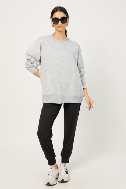 Side Pocket Sweatshirt, H. Grey - 0106-36.p.jpg