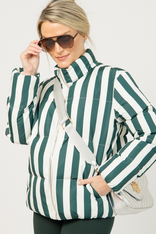 Quinn Striped Jacket, H Green - 0106-4.h.jpg