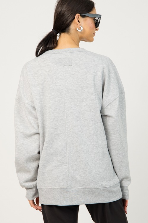Side Pocket Sweatshirt, H. Grey - 0106-41.jpg