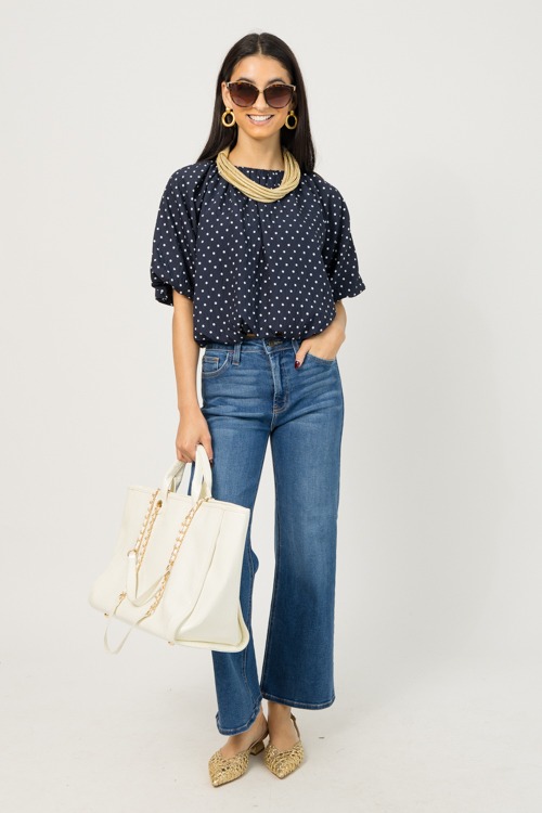 Emmie Polka Dot Blouse, Navy - 0106-87.p.jpg