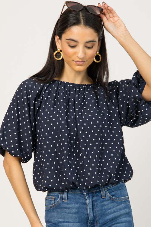Emmie Polka Dot Blouse, Navy - 0106-89.jpg
