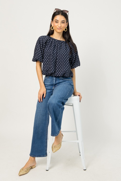 Emmie Polka Dot Blouse, Navy - 0106-91.jpg