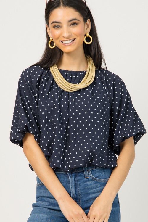 Emmie Polka Dot Blouse, Navy - 0106-92.jpg
