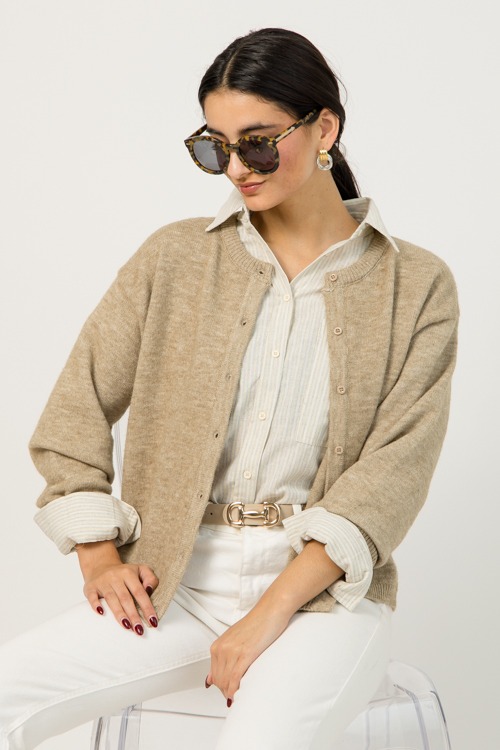 Relaxed Metallic Stripe Shirt - 0107-2h.jpg