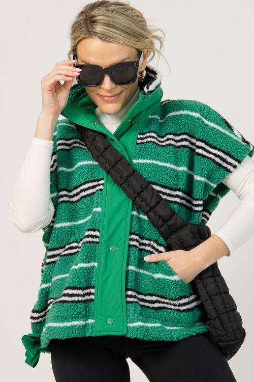 Stripe Sherpa Pullover, Green - 0107-33.jpg