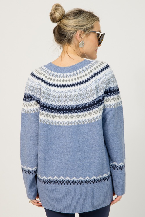 McGreggor Fair Isle Sweater, Blue - 0107-59.jpg