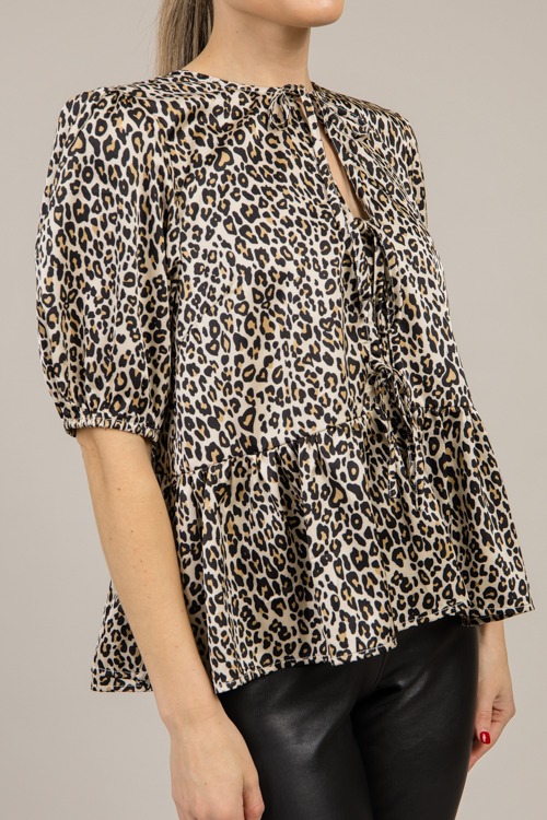 Satin Leopard Tie Blouse - 0108-15h.jpg