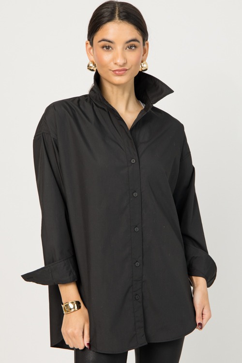 Lucia Hammered Hoops, Gold - 0108-21.jpg