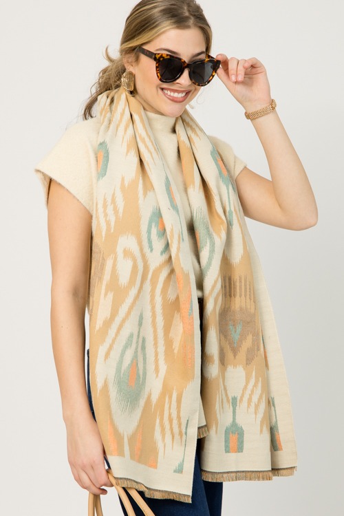 Textured Round Earring, Gold - 0108-24h.jpg