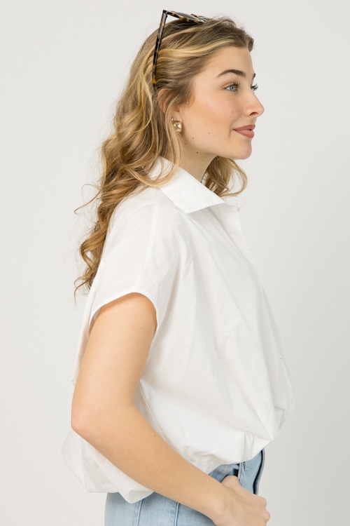 Bubble Hem Button Up, White - 0108-88.jpg