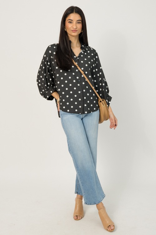Oversized Polka Dot Top, Black - 0108-92.jpg