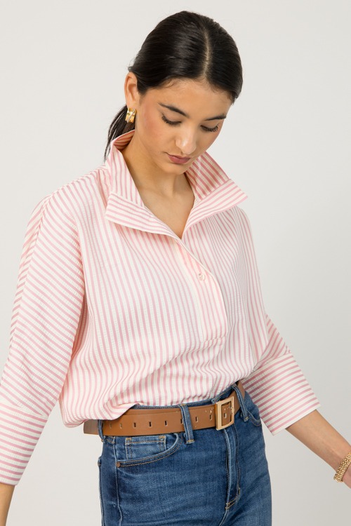 Poppy Stripe Top, Pink - 0109-111p.jpg