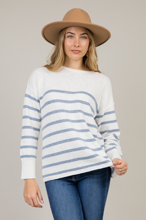 Kya Stripe Sweater, Blue - 0109-55.jpg