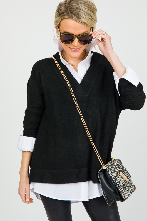 Tyler Sweater, Black