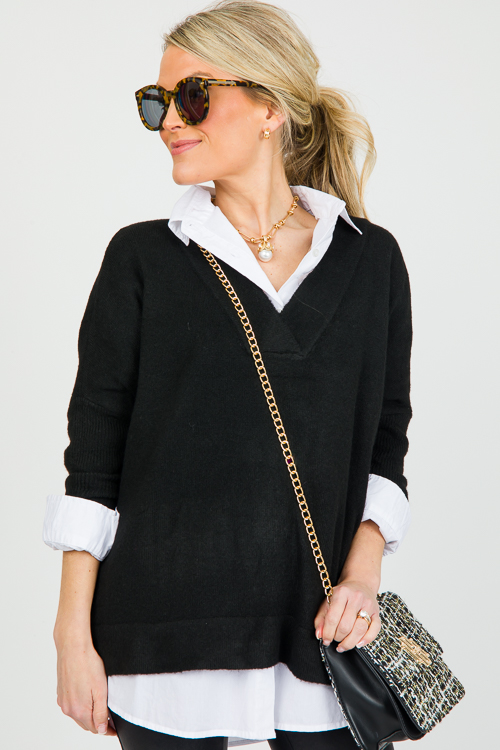 Tyler Sweater, Black