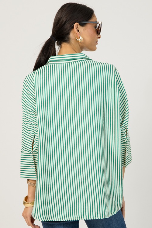 Poppy Stripe Top, Green - 0109-92.jpg