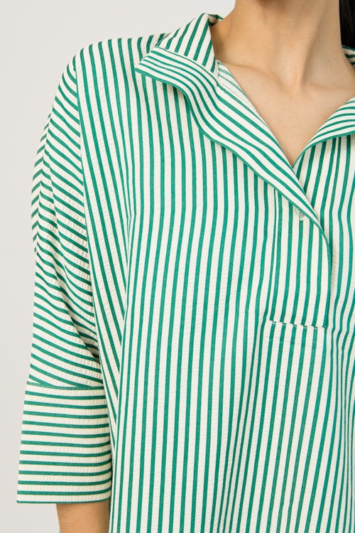 Poppy Stripe Top, Green - 0109-93.jpg