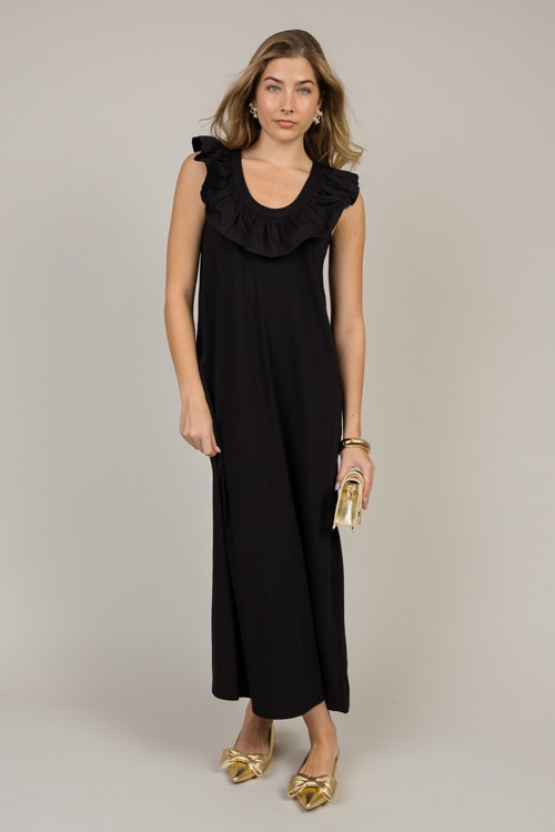 Kimi Ruffle Maxi, Black - 0109-94p.jpg