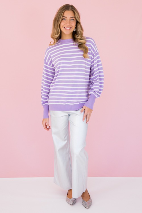 Daya Stripe Sweater, Lavender - 0110-16.jpg