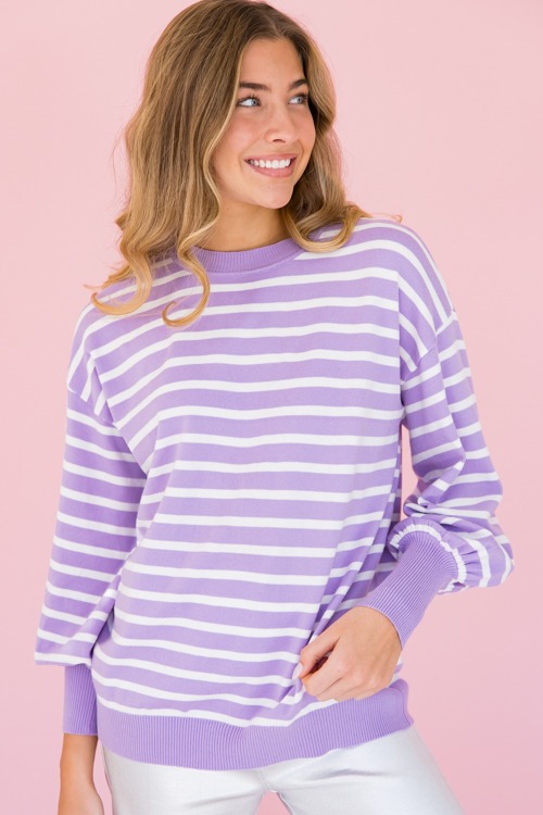 Daya Stripe Sweater, Lavender - 0110-17.jpg