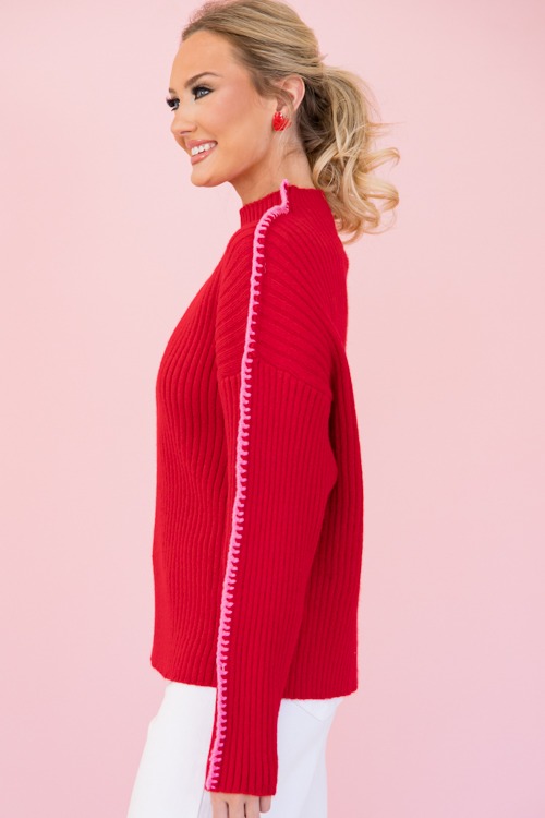 Pink Trim Ribbed Sweater, Red - 0110-170-Edit.jpg