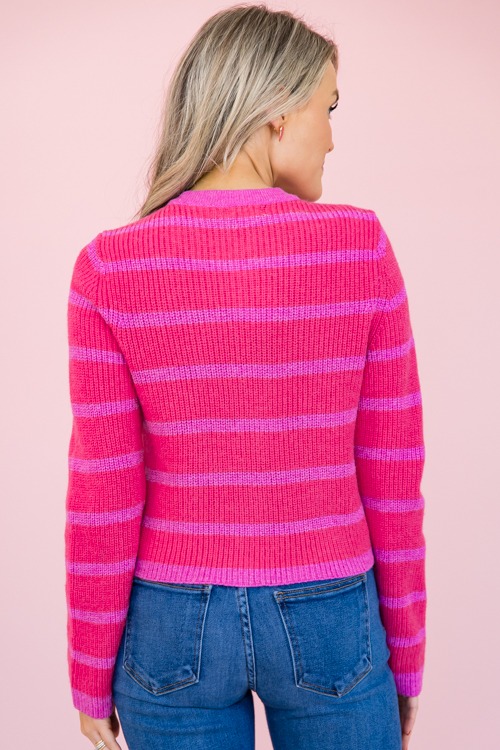 Kassidy Stripe Cardigan, Pink Magenta - 0110-216.jpg