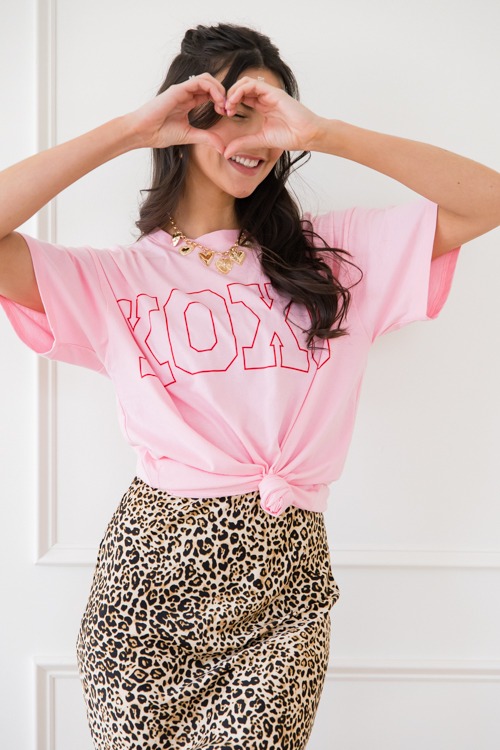 Xoxo Graphic Tee, Ballet Pink - 0110-246h.jpg