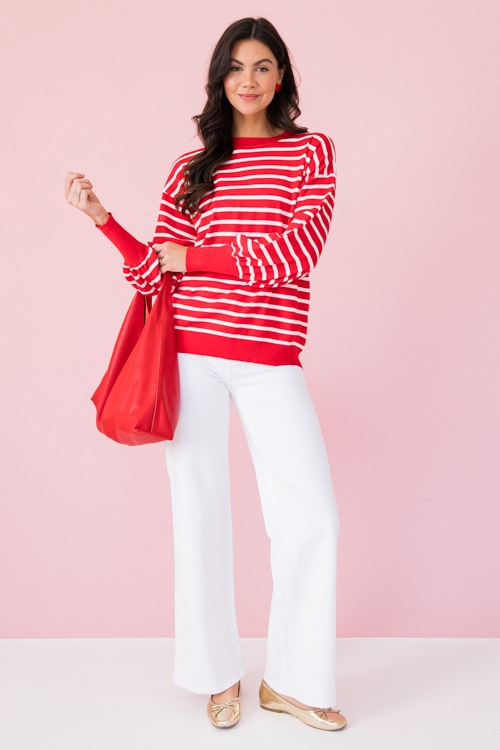 Daya Stripe Sweater, Red - 0110-2h.jpg