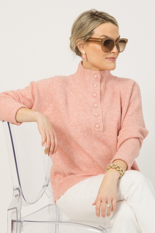 Gemma Stone Earring, Lt. Pink - 0112-1.p.jpg