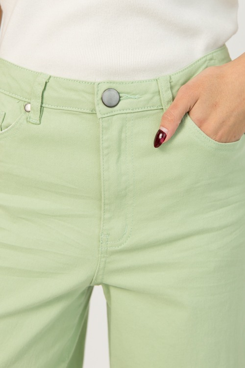 Raw Hem Wide Leg Pants, Mint Sage - 0112-115.jpg