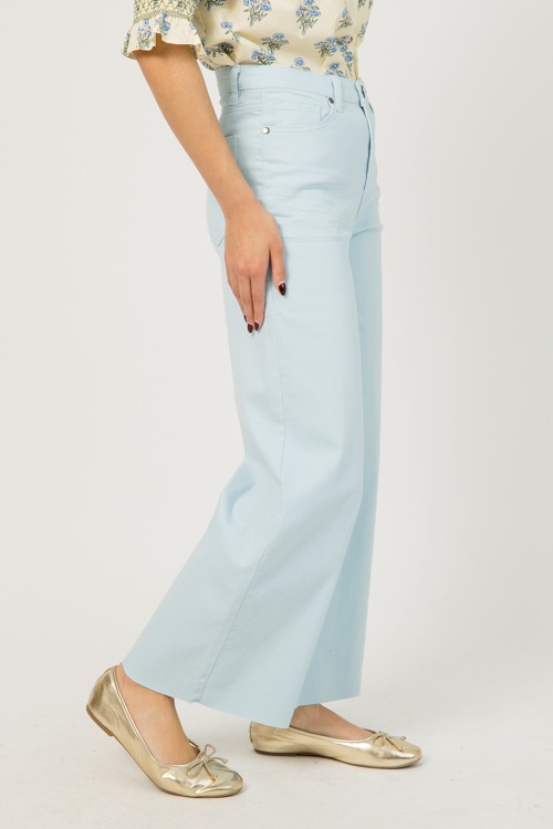 Raw Hem Wide Leg Pants, Snow Blue - 0112-153.jpg