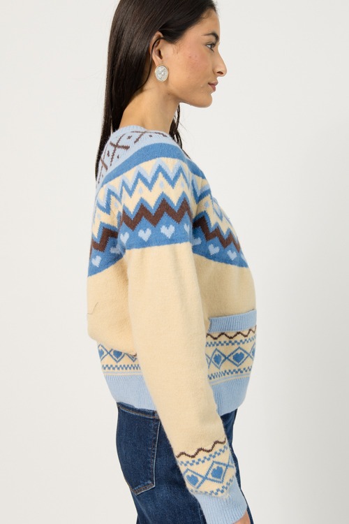 Warm Wishes Cardigan, Blue Brown - 0112-30.jpg