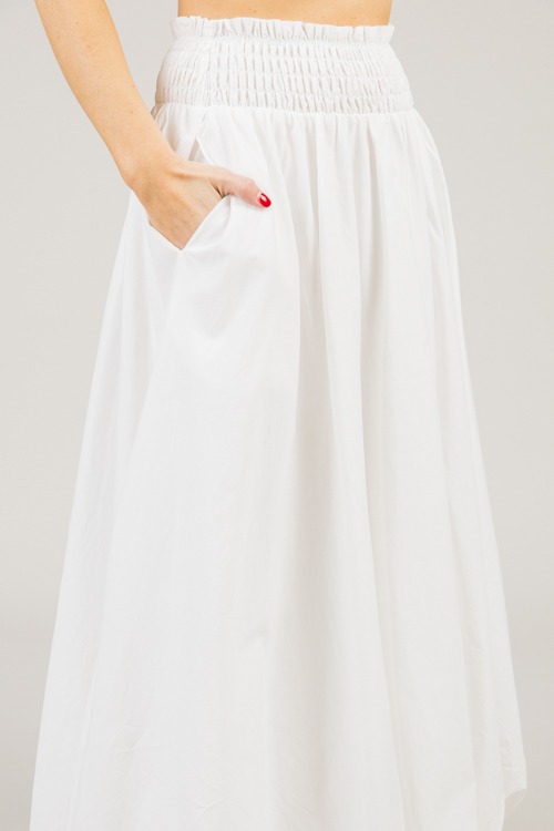 Bubble Hem Maxi Skirt, White - 0113-19.jpg