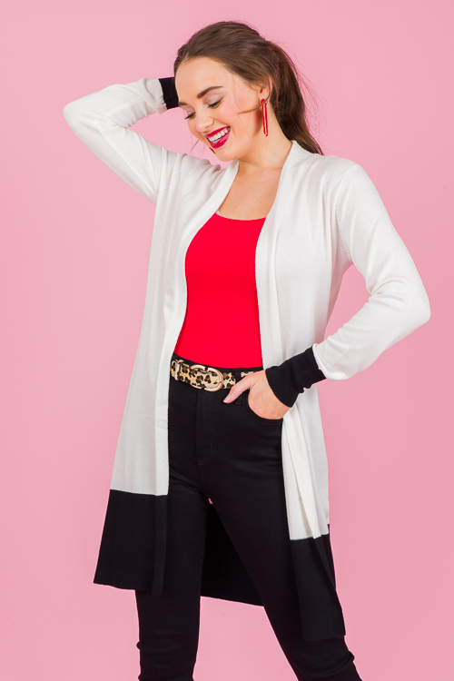 Square Neck Jersey Tee, Red