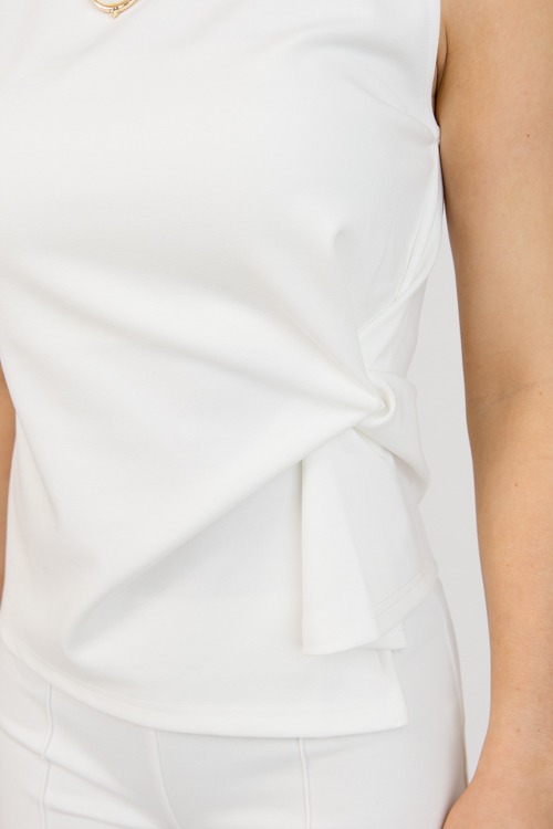 Stretch Pants Set, White - 0113-29.jpg