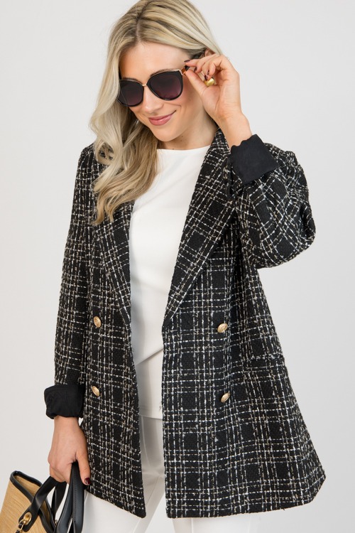 Portia Tweed Blazer, Black - 0113-34p.jpg
