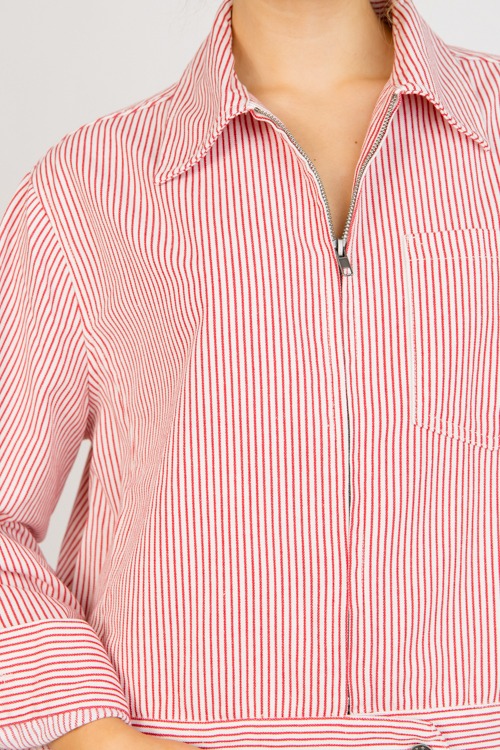 Striped Zip Jacket, Cherry Red - 0113-44h.jpg
