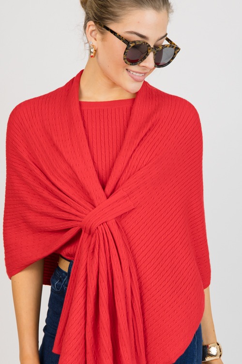 Kit Cable Knit Top, Red - 0113-77h.jpg