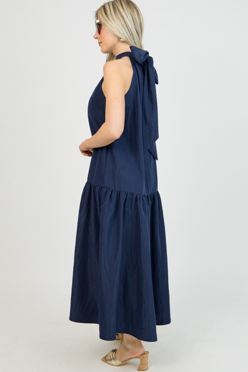 Bow Back Halter Midi, Navy - 0114-26.jpg