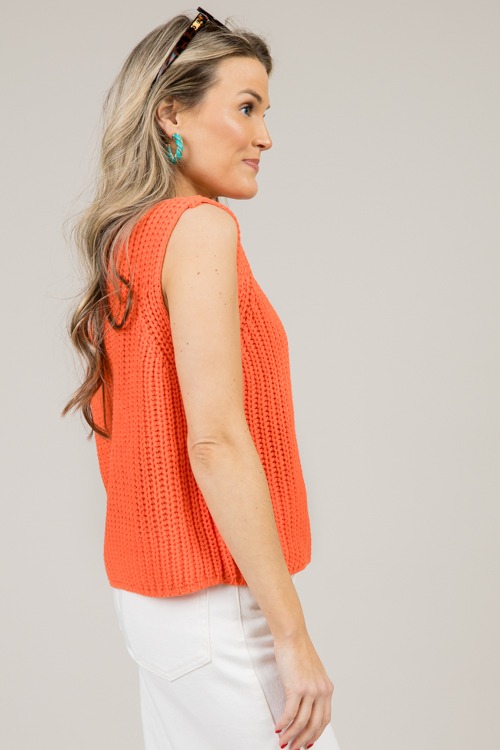 Button Up Sweater Tank, Papaya - 0114-56.jpg