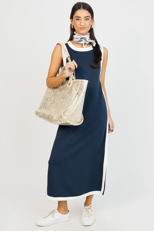Sleek Stripe Knit Midi, Navy - 0114-73.jpg