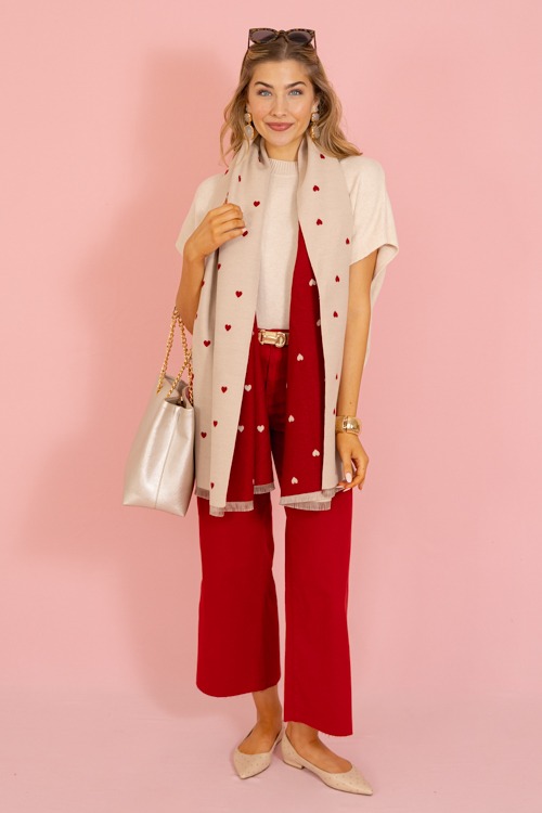 Raw Hem Wide Leg Pants, Garnet - 0115-112h.jpg