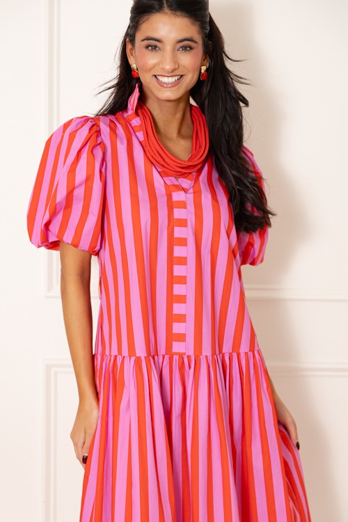 Bold Stripe Midi, Pink Red - 0115-166.jpg