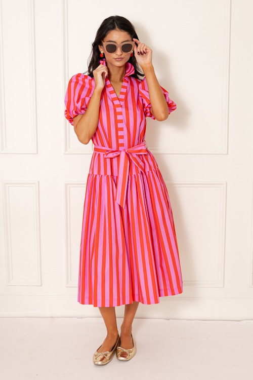 Bold Stripe Midi, Pink Red - 0115-168.jpg